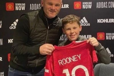 Putra Sulung Wayne Rooney Borong 4 Gol di Laga MU Kontra Liverpool U-12