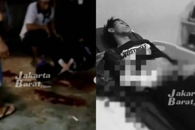 Sadis! Tukang Cuci Steam Dibacok Begal HP di Jakbar, Polisi Buru Pelaku