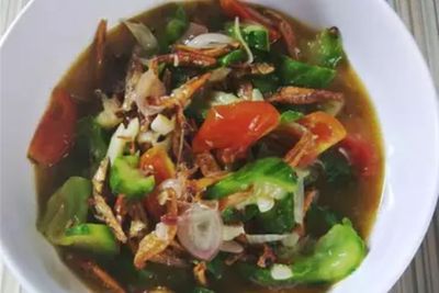 Pagi Ini Membuat Tumis Oyong Teri Yuk Guys