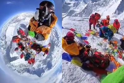 Fantastis! Pria Ini Rekam Pemandangan Indah dari Puncak Gunung Everest, Bikin Terpesona