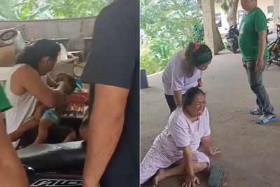 Viral Video Ibu Histeris saat Anak Step, Suaminya Tetap Tenang Sambil Lakukan Penyelamatan