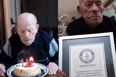 Pria di Spanyol ini Dinobatkan Jadi Laki-laki Tertua di Dunia, Umurnya 112 Tahun