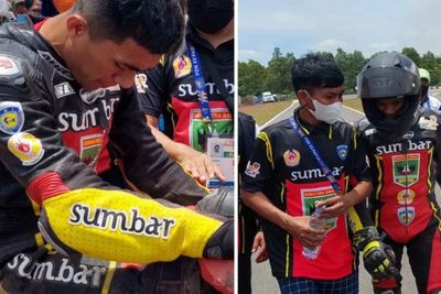 PON Papua: Dua Pembalap Motor Sumatera Barat Jatuh di Pertandingan Kelas Beregu