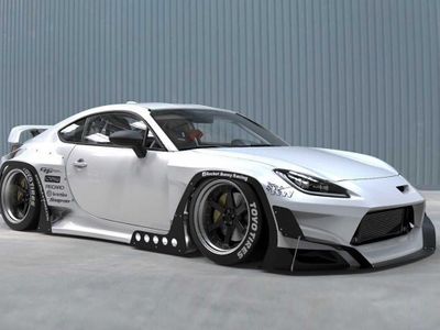Melihat Tampilan Mobil Toyota GR 86 dengan Body Kit Rocket Bunny Besutan TRA Kyoto