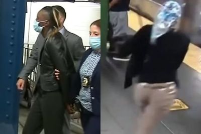 Video Wanita Didorong Orang Tak Dikenal saat Kereta Api Melaju Kencang, Terluka Parah!