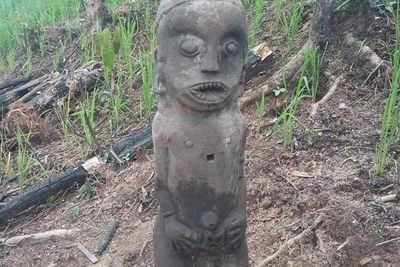 Usai Temukan Dua Artefak Kuno, Seorang Petani di Labura Kesurupan