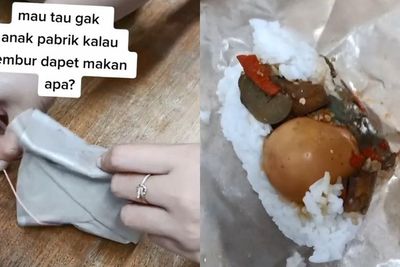 Niat Hati Ingin Tunjukkin Jatah Makan Lembur, Buruh Pabrik Ini Malah Tuai Kritikan