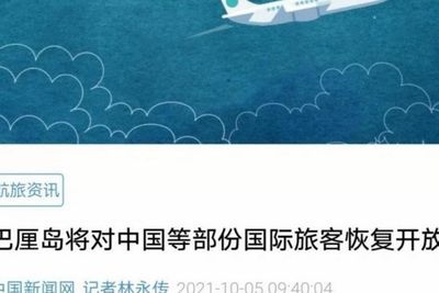 Berbagai Media China Memberitakan Dibukanya Kembali Pariswisata di Bali
