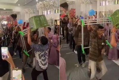 Viral Tamu Undangan VVIP Bawa Kado Unik, Mulai dari Jemuran, Gayung Sampai Sapu