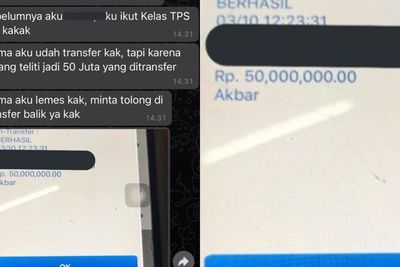 Wanita Ini Kaget Rekeningnya Bertambah Rp50 Juta, Rupanya Dapat Salah Transfer