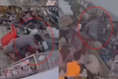 Ngeri! Terekam CCTV Aksi Pria Membabi Buta Tikam Pemilik Toko di Bengkulu