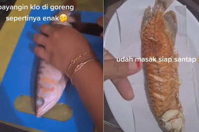 Kesal Akuarium Tak Kunjung Dibersihkan, Wanita Ini Nekat Goreng Ikan Arwana Suaminya