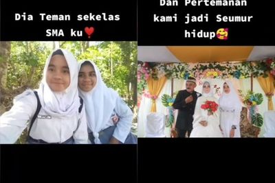 Viral, Sahabat Cewek Ini Menikah dengan Ayahnya Sendiri: Pertemanan Kita Jadi Seumur Hidup
