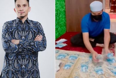 Usai Minta Dukungan Jemaah Kinthiliyah, Mumtaz Rais Bagi-Bagi Uang di Masjid Kemang