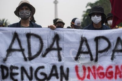 Aksi Menuntut Penyelesaian Polemik Perunggasan Nasional, Berikut Foto-fotonya