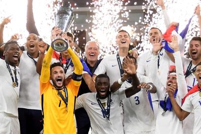 FOTO: UEFA Nations League, Prancis Jadi Juara Usai Tundukkan Spanyol 2-1