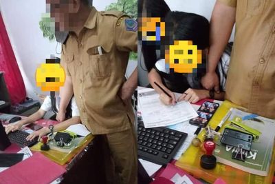 Oknum Guru SMA di Sulut Diduga Lecehkan Siswi saat Belajar, Fotonya Beredar di Sosmed