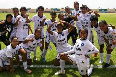 Sepak Bola Putri Babel Raih Medali Perunggu di PON Papua, Ini Foto-fotonya