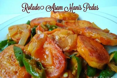 Hari Ini Kita Bikin Rolade Sayur Saus Asam Manis Yuk Guys