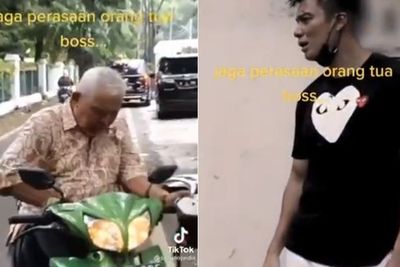 Viral Video Baim Wong Tegur Pria Tua yang Mengikutinya untuk Minta Uang: Masa Ngemis