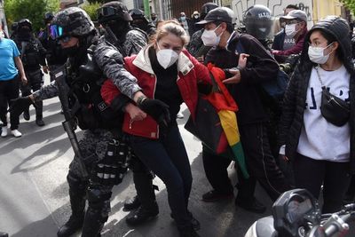Unjuk Rasa Terhadap Presiden Bolivia Luis Arce, Berikut Foto-fotonya