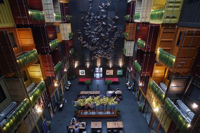 Hotel Unik dari Kontainer Bekas di Tangerang, Berikut Foto-fotonya
