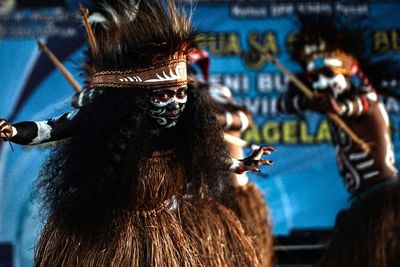 Pementasan Tarian Setan Pada Pagelaran Budaya Nusantara, Ini Foto-fotonya