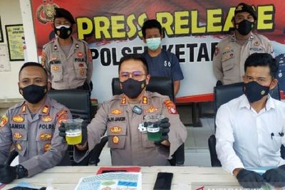 Polisi Tangkap Pria di Sampit Usai Ubah Warna Pertalite Mirip Premium