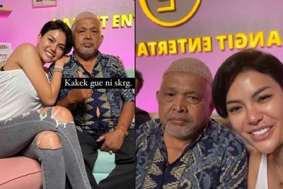 Nikita Mirzani Bertemu dengan Kakek Suhud yang Dimarahi Baim Wong, Diajak Belanja