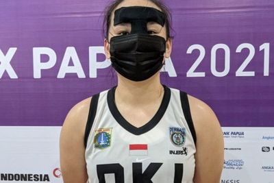 Raih Perunggu, Pebasket Putri Jesslyn Angelique Berlaga dengan Kondisi Hidung Patah