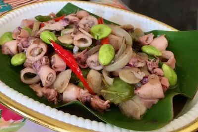 Sedapnya Sajian Tumis Cumi Asin Pete, Makin Nikmat Disantap dengan Nasi Hangat