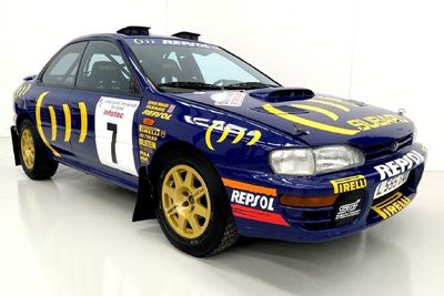 Mobil Subaru Prodrive 555 Ini Ditemukan di Gudang, Bakal Dijual Rp5,1 Miliar!