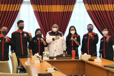 Diskusikan Pendidikan Anak Kaum Marjinal, PKBM Rumah Anak Ceria Audiensi dengan Baskami