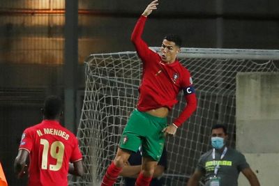 Portugal Bantai Luksemburg 5-0, Ronaldo Cetak Hat-trick, Ini Foto-fotonya