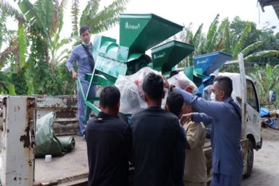 Petani di Toba Terima Mesin Pemipil Jagung dari Inalum, Anggota DPR RI Bersyukur