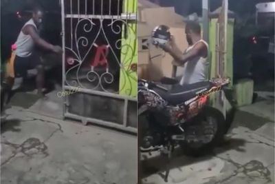 Aksi Maling Motor Direkam si Pemilik Rumah di Jayapura, Lari Terbirit-birit saat Dipergoki