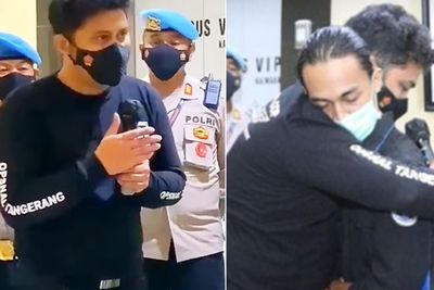 Ini Dia Polisi Banting Mahasiswa di Tangerang, Minta Maaf Berpelukan dan Cium Tangan