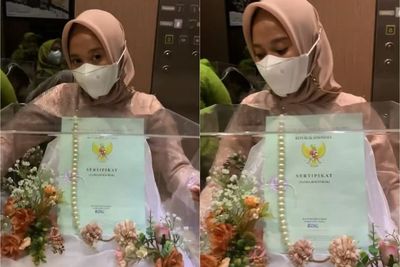 Viral Mahar Nikah Berupa Sertifikat Tanah Dihias Dalam Kotak Kaca, Netizen Ramai Salawat