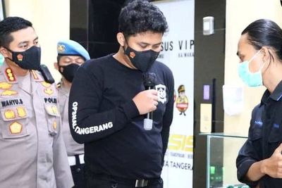 Brigadir NP Polisi Arogan yang Banting Mahasiswa Ditahan Polda Banten Usai Minta maaf