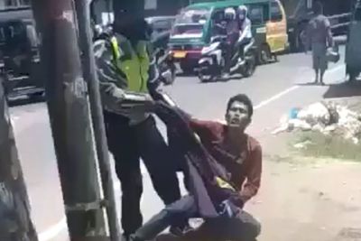 Viral Polantas Aniaya Pengendara Hingga Terkapar, Kapolresta Deliserdang Minta Maaf