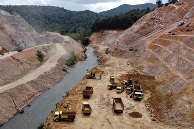 Pembangunan Bendungan Ameroro di Konawe, Berikut Foto-fotonya