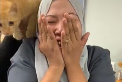 Wanita Ini Menjerit karena Ditakuti dengan Kucing, Netizen: Itu Tak Lucu & Bisa Trauma