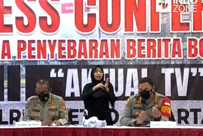 Direktur TV Swasta Sebar Hoax Lewat Akun Youtube Aktual TV