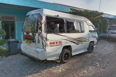 Satu Unit Mopen Tabrakan di Jalinsum Medan-Tebingtinggi, Menewaskan Seorang Warga Taput