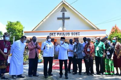 Ma ruf Amin Apresiasi Papua Barat Soal Kerukunan Umat Beragama