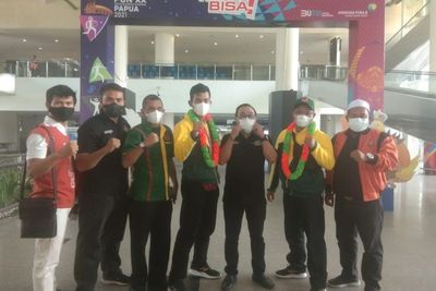 Sambut Atlet Tarung Derajat Peraih Emas PON XX, Pengurus Kodrat Medan Bangga