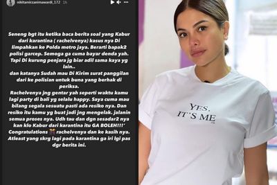 Kasus Rachel Vennya Dilimpahkan ke Polda Metro Jaya, Nikita Mirzani: Buna Jangan Gentar Ya