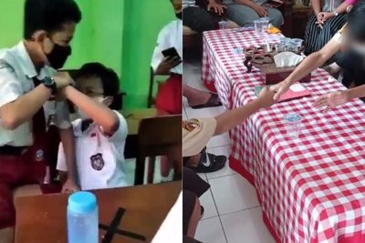 Bocah SD di Jepara yang Dibully Bermaafan Berjabat Tangan dengan Pelaku, Netizen Khawatir