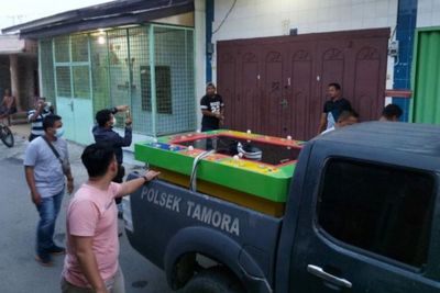 Digerebek Polisi, Pemain Judi Tambak Ikan di Tanjung Morawa Lari Tunggang Langgang