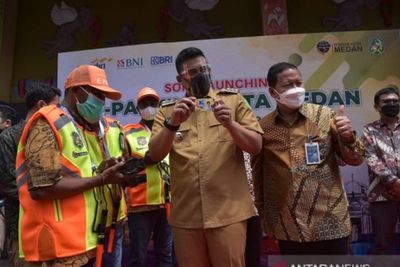 Parkir Nontunai di Delapan Kawasan Kota Medan Mulai Berlaku Hari Ini